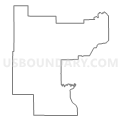 Census Tract 9660, Logan County, Colorado (Light Gray Border)