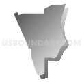 Census Tract 72.01, El Paso County, Colorado (Gray Gradient Fill with Shadow)