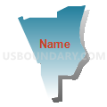 Census Tract 72.01, El Paso County, Colorado (Blue Gradient Fill with Shadow)