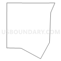 Census Tract 63.02, El Paso County, Colorado (Light Gray Border)