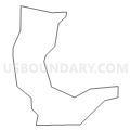 Census Tract 58, El Paso County, Colorado (Light Gray Border)