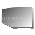 Census Tract 51.08, El Paso County, Colorado (Gray Gradient Fill with Shadow)