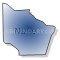 Census Tract 37.09, El Paso County, Colorado (Radial Fill with Shadow)