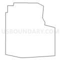 Census Tract 56.01, El Paso County, Colorado (Light Gray Border)