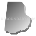 Census Tract 77, El Paso County, Colorado (Gray Gradient Fill with Shadow)
