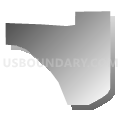 Census Tract 28, El Paso County, Colorado (Gray Gradient Fill with Shadow)