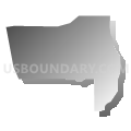 Census Tract 73, El Paso County, Colorado (Gray Gradient Fill with Shadow)