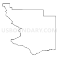 Census Tract 9701, Jerome County, Idaho (Light Gray Border)