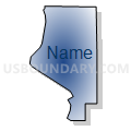 Census Tract 9, Kootenai County, Idaho (Radial Fill with Shadow)
