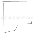 Census Tract 8061.03, Cook County, Illinois (Light Gray Border)