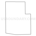 Census Tract 8050.01, Cook County, Illinois (Light Gray Border)