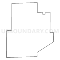 Census Tract 8105.02, Cook County, Illinois (Light Gray Border)