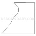 Census Tract 9402, Woodbury County, Iowa (Light Gray Border)