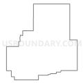 Census Tract 4801, Hardin County, Iowa (Light Gray Border)