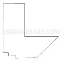 Census Tract 207, Butler County, Kansas (Light Gray Border)