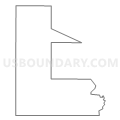 Census Tract 202.02, Butler County, Kansas (Light Gray Border)