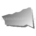 Census Tract 703.09, Boone County, Kentucky (Gray Gradient Fill with Shadow)