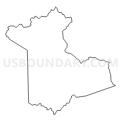 Census Tract 9603, Johnson County, Kentucky (Light Gray Border)
