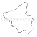Census Tract 9306, Nelson County, Kentucky (Light Gray Border)