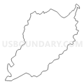 Census Tract 9310, Pike County, Kentucky (Light Gray Border)