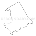 Census Tract 9501, Carroll County, Kentucky (Light Gray Border)