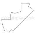 Census Tract 7053, Montgomery County, Maryland (Light Gray Border)