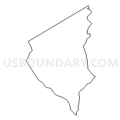 Census Tract 7004, Montgomery County, Maryland (Light Gray Border)