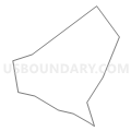 Census Tract 4562, Norfolk County, Massachusetts (Light Gray Border)