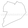 Census Tract 5309.01, Plymouth County, Massachusetts (Light Gray Border)