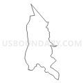 Census Tract 5451, Plymouth County, Massachusetts (Light Gray Border)