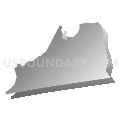 Census Tract 6318, Bristol County, Massachusetts (Gray Gradient Fill with Shadow)