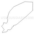 Census Tract 4176.02, Norfolk County, Massachusetts (Light Gray Border)