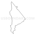 Census Tract 2532.03, Essex County, Massachusetts (Light Gray Border)