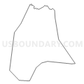 Census Tract 2092, Essex County, Massachusetts (Light Gray Border)