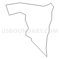 Census Tract 1304.02, Suffolk County, Massachusetts (Light Gray Border)