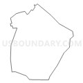 Census Tract 2611.01, Essex County, Massachusetts (Light Gray Border)