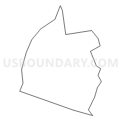 Census Tract 7262, Worcester County, Massachusetts (Light Gray Border)