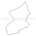 Census Tract 7424.02, Worcester County, Massachusetts (Light Gray Border)