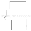 Census Tract 901, Kittson County, Minnesota (Light Gray Border)