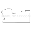 Census Tract 707, Hubbard County, Minnesota (Light Gray Border)