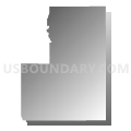 Census Tract 9403, Mahnomen County, Minnesota (Gray Gradient Fill with Shadow)