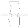 Census Tract 7803, Morrison County, Minnesota (Light Gray Border)