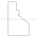 Census Tract 9727, Cuming County, Nebraska (Light Gray Border)