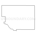 Census Tract 9729, Cuming County, Nebraska (Light Gray Border)