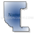 Census Tract 503, Washington County, Nebraska (Radial Fill with Shadow)