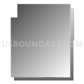 Census Tract 9676, Johnson County, Nebraska (Gray Gradient Fill with Shadow)