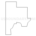 Census Tract 64, Douglas County, Nebraska (Light Gray Border)
