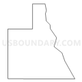 Census Tract 66.02, Douglas County, Nebraska (Light Gray Border)