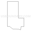 Census Tract 58, Douglas County, Nebraska (Light Gray Border)