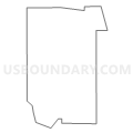Census Tract 9609, Madison County, Nebraska (Light Gray Border)